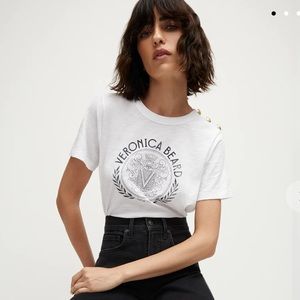Veronica Beard Carla Logo Tee